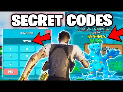 Guaranteed 950M/s Secret Codes UnderWater Fortnite Steal The Brainrot Admin Abuse (New Secret Codes)