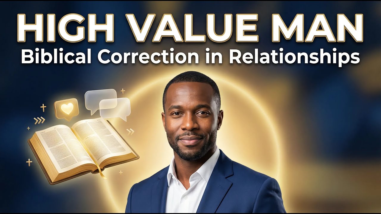 How A High Value Man Corrects A Woman: The Biblical Approach That Builds Rather Than Destroys