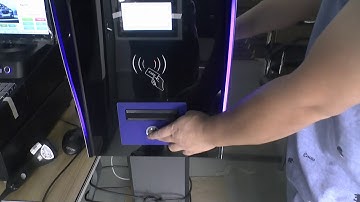 How to work Parking barcode ticket management system