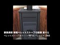 安中市 ペレットストーブ 好みで2つに分かれます 全自動型と半自動型