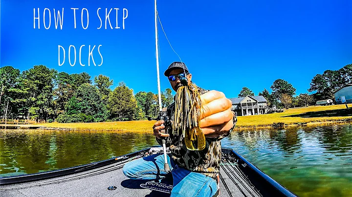 HOW TO Skip JIGS Under DOCKS For BIG BASS || How To Skip a Jig