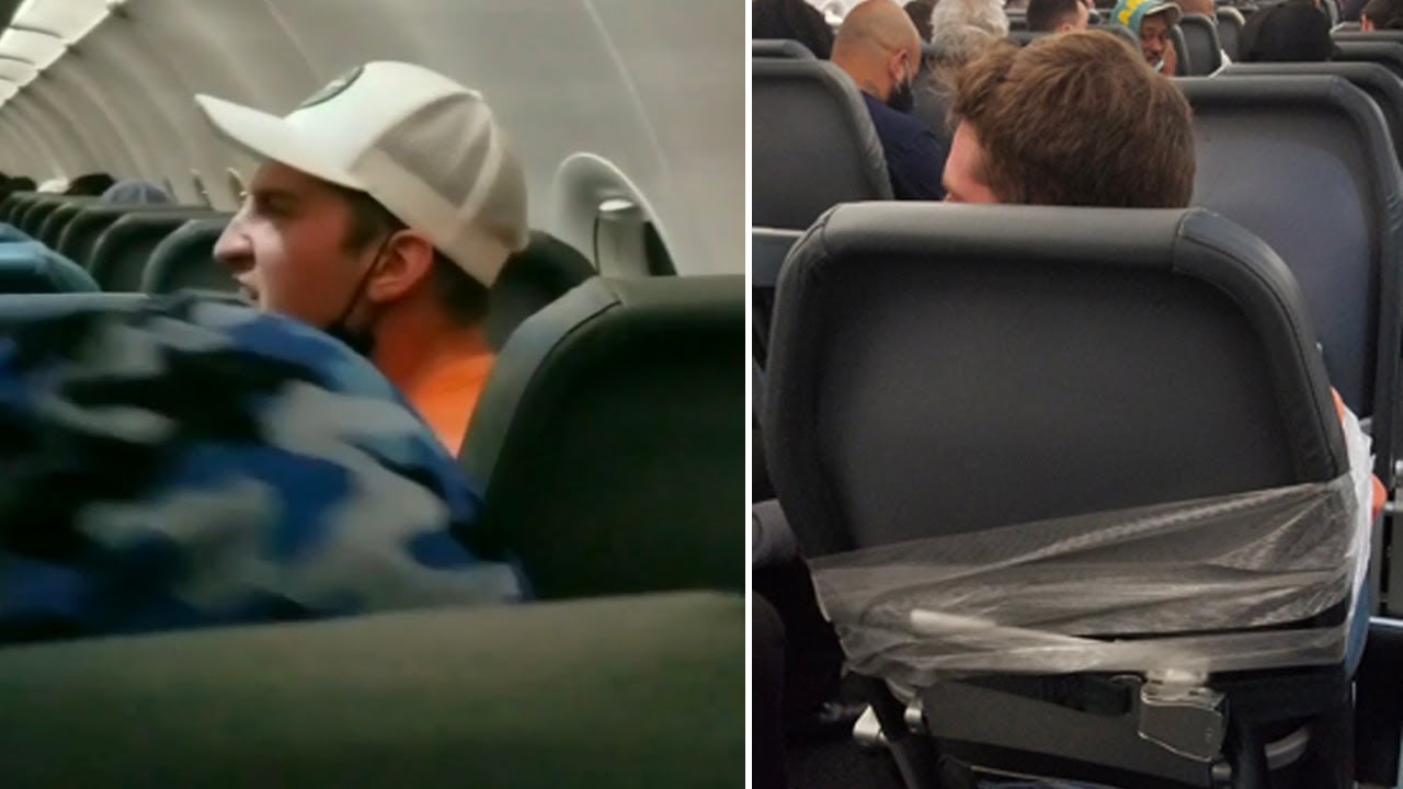 The Sky’s Have Not Been Friendly, Frontier Taped a Passenger To His Seat [VIDEO]