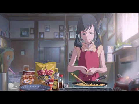 When Hina Make Potato Chips Fried Rice To Hodaka Tenki No Ko Weathering With You Cook Scene 