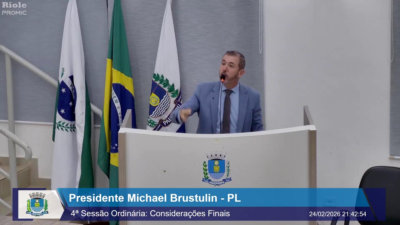 4ª Sessão Ordinária