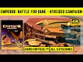 Emperor battle for dune 4k  atreides campaign  hard difficulty  no commantary longplay