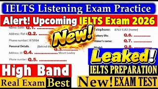 IELTS LISTENING PRACTICE TEST 2026 WITH ANSWERS | 16.10.2026