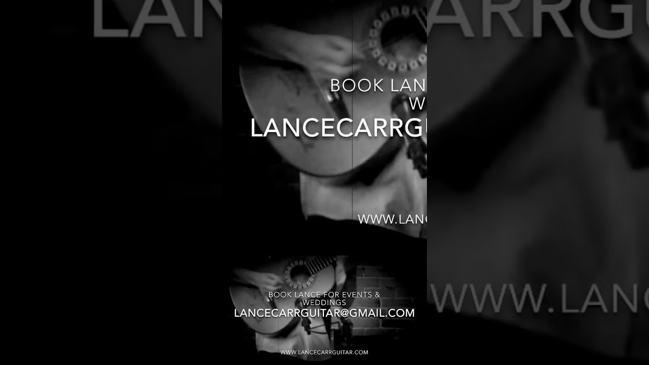 BOOK LANCE for WEDDINGS & EVENTS! LanceCarrGuitar@gmail.com BC Ontario Quebec 🇨🇦🍁