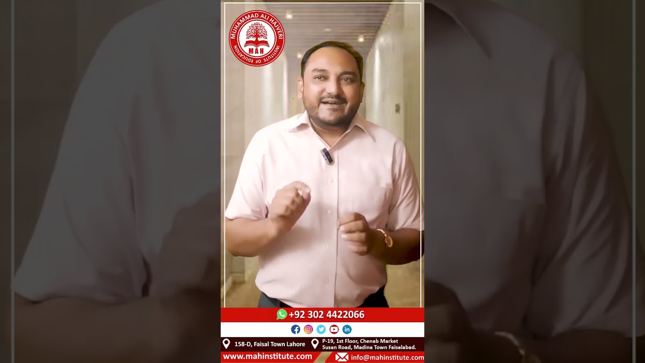 ADR Lecture 5 | Subject: Family Desputes in Pakistan | MAH Institute of Education