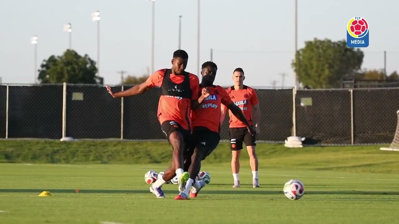 Entrenamiento | Selección Colombia de Mayores desde Texas, Estados Unidos