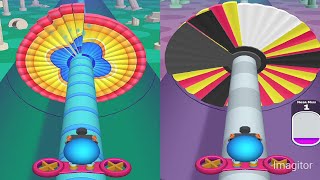 painting game bonus level + 46 level paint pop 3d game | color games for kids | Colours art design screenshot 4
