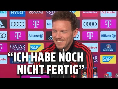 Julian Nagelsmann scherzt über legendäre Pressekonferenz von Trapattoni | FC Bayern | Bundesliga