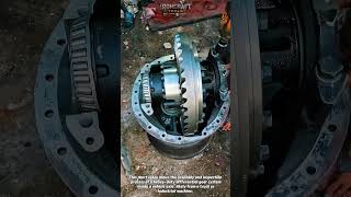 Heavy Duty Differential Gear Assembly Explained #Engineering #TruckRepair #Mechanic