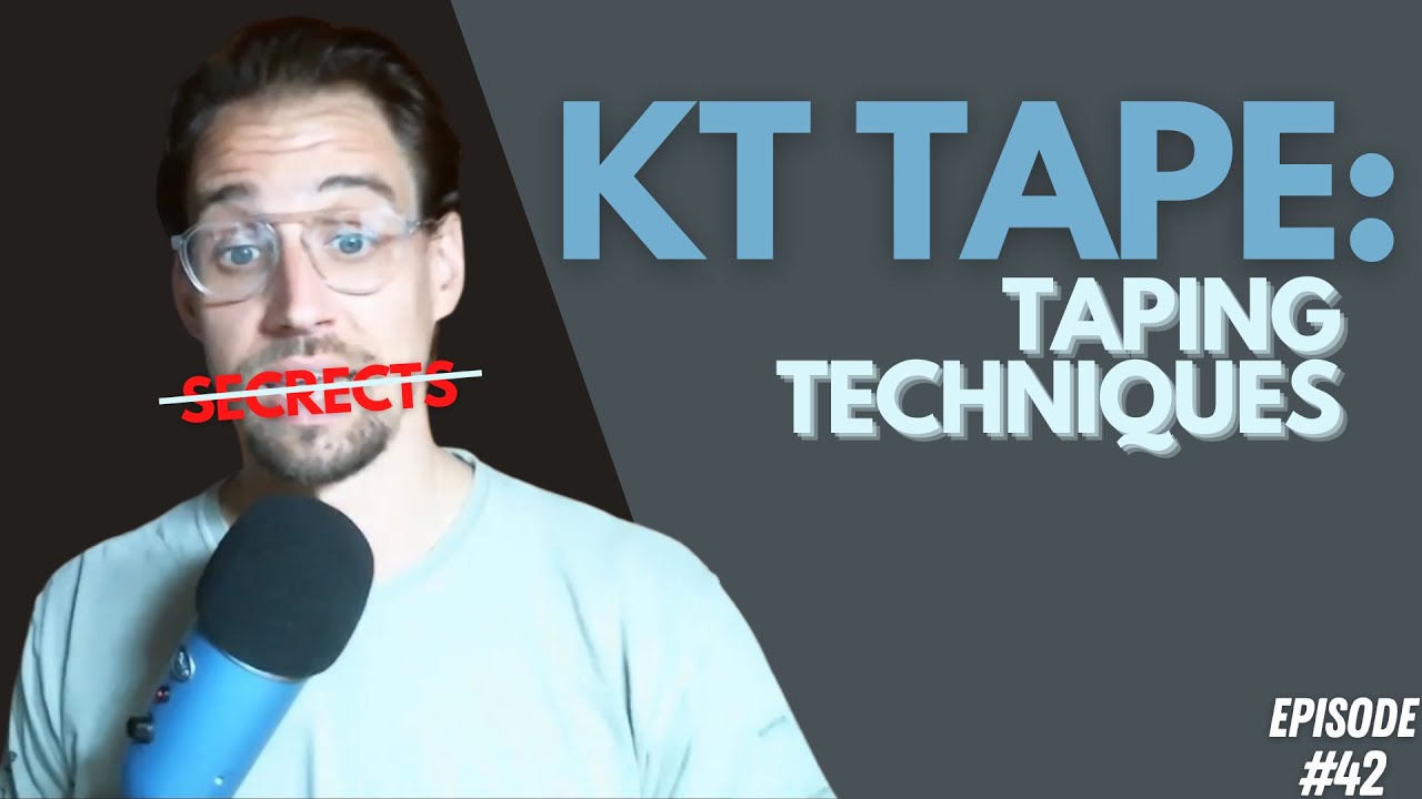 Kt tape taping techniques (who what where when and how?) YouTube