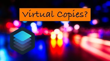 "Virtual Copies" in Luminar 3 with Libraries