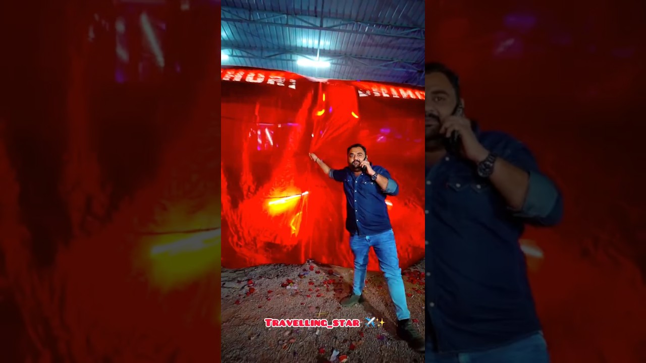 Taking delivery of new Luxury BUS 