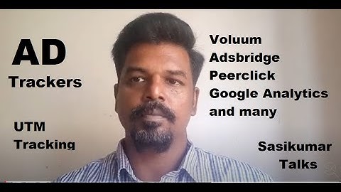 Ad Trackers in Digital Advertising. Sasikumar Talks (in Tamil). #SasikumarTalks
