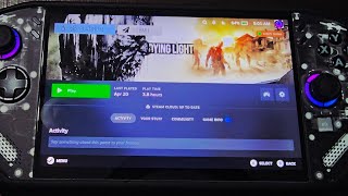 Dying Light Performance Test - Legion Go S Steam OS Z1E 32Gb RAM