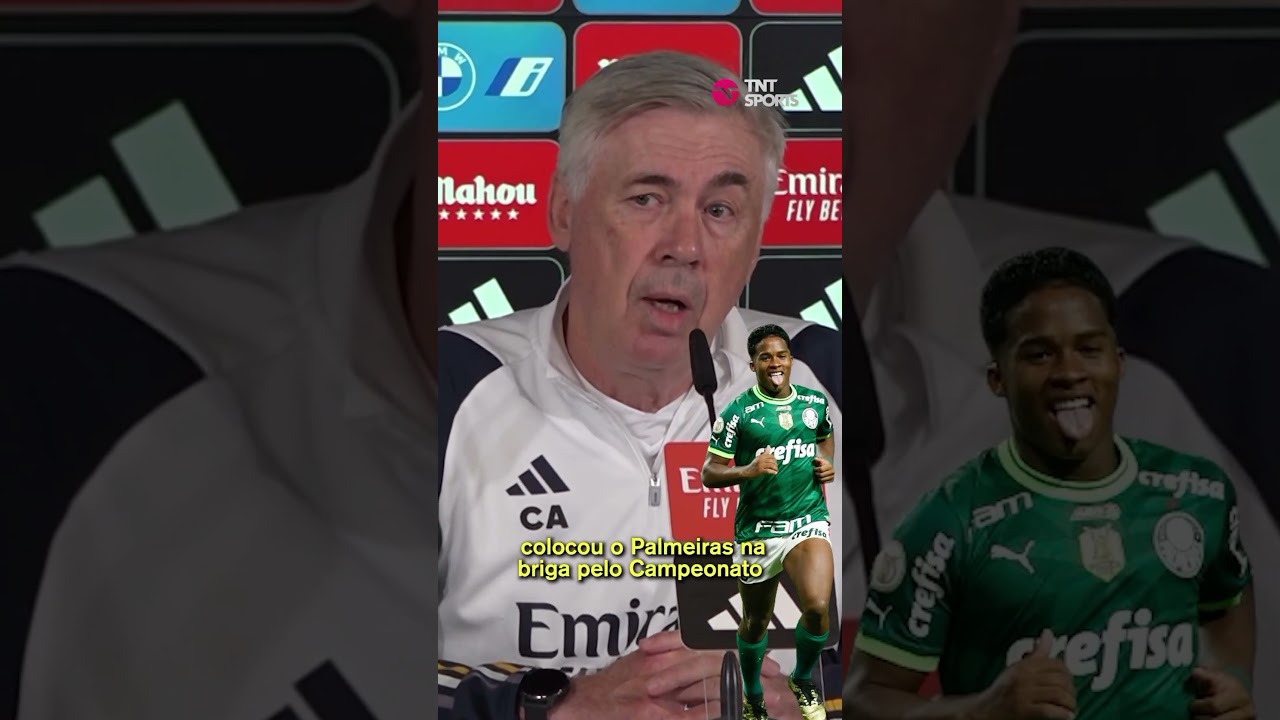 VEJA O QUE O ANCELOTTI FALOU DO ENDRICK 😮​😮​😮​