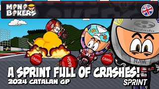 [EN] 2024 Catalan GP - Sprint - A sprint full of crashes!