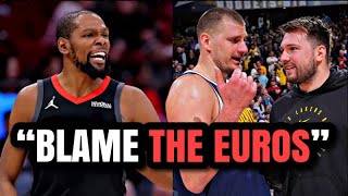 Kevin Durant BLAMES EUROPEANS FOR TRASH ALL STAR GAME screenshot 3