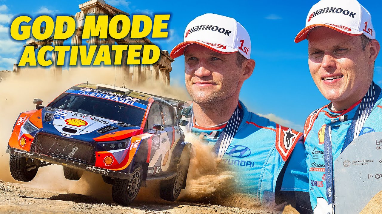 Ott Tanak’s Acropolis Rally Greece Masterclass!