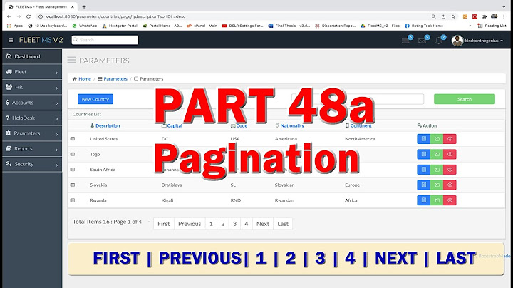 Part 48 - Pagination in Spring Boot With Thymeleaf (Paging)