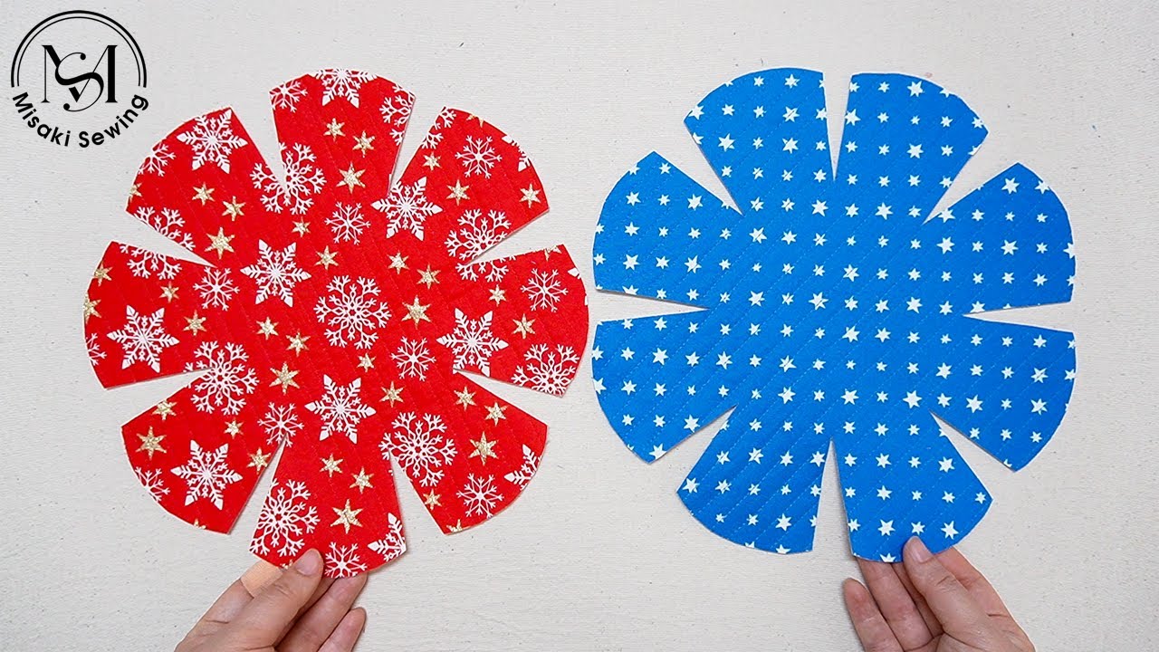 christmas-gift-sewing-ideas-so-easy-fabric-bowl-sewing-youtube