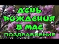 С Днем рождения в мае ✔Очень красивое поздравление с Днем рождения ✔Открытка для поздравления