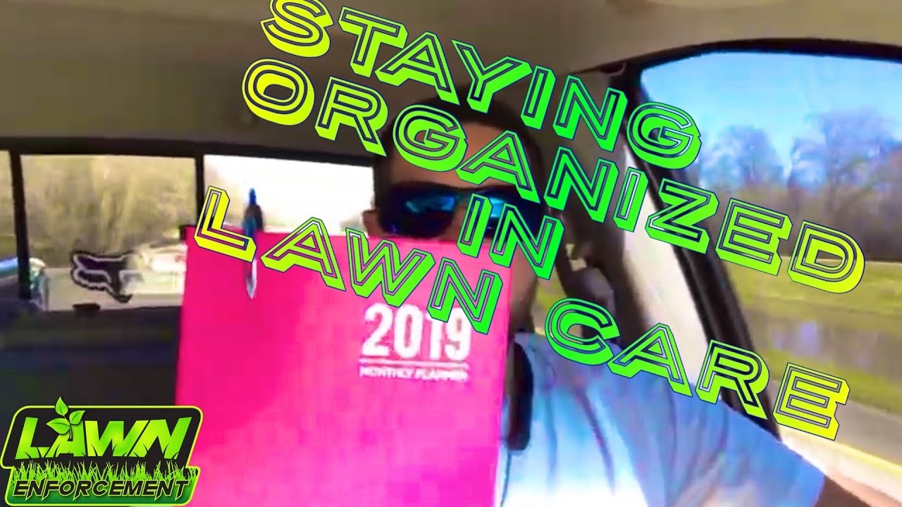 Best calendar for scheduling lawn care and landscape customers truck 