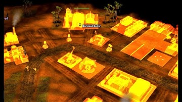 The US Base Became Stealthy After Prince Kassad Betrayed The GLA(C&C Generals Zero Hour Mission Map)