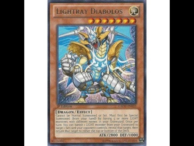 Yugioh Lightray Lightsworn Deck - Michigan Regional May 2012