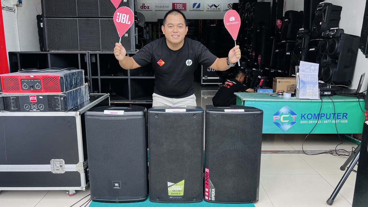 BALAP JBL Eon 715 VS dB technologies OPERA 15 dan Bhype 15
