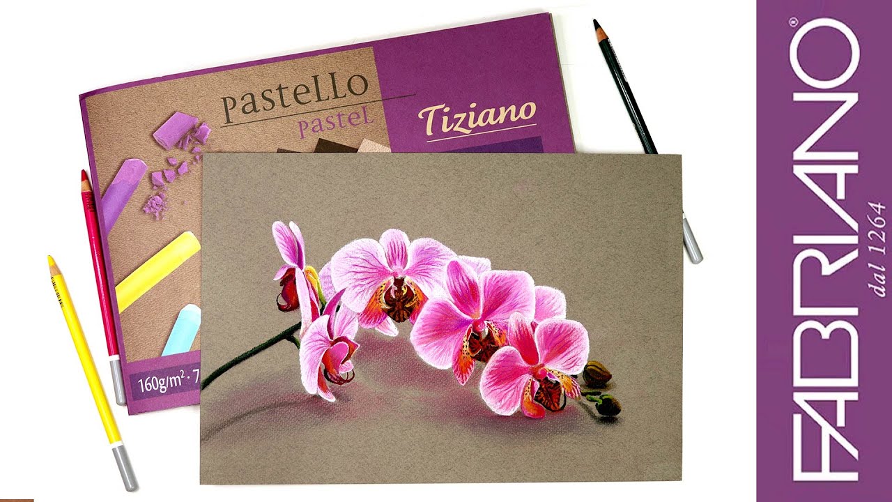 Обзор бумаги для пастели Fabriano Tiziano