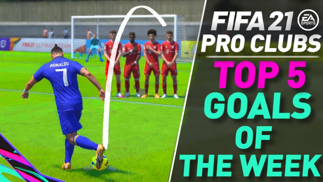 FIFA 21 PRO CLUBS 🔥TOP 5 GOALS OF THE WEEK🔥 2 Ft. INSANE 100 YARD GOAL, FREE KICKS, RABONA