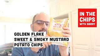 🇺🇸 Golden Flake Sweet & Smoky Mustard Chips on In The Chips with Barry