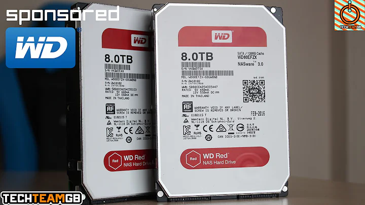 WD Red 8TB Drive Showcase