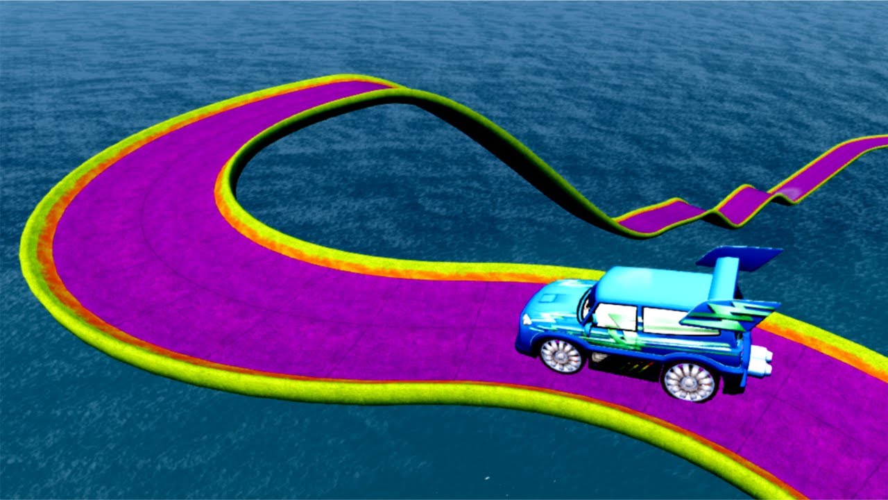 BeamNG Drive, Lightning McQueen, Maddy McGear, Darrell Cartrip, Dinoco