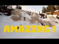 He ICE CLIMBED Gooseberry Falls!