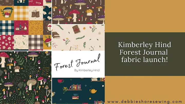 Kimberley's new fabric range, Forest Journal, laun...