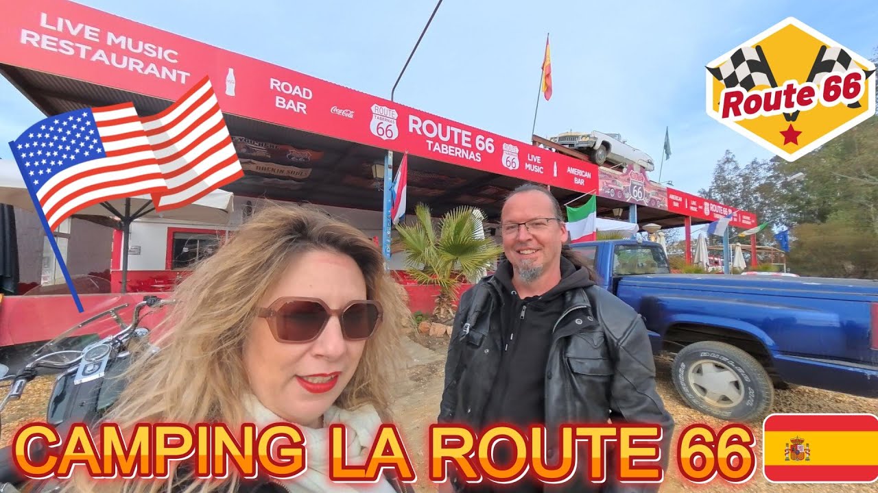 👉 “ROUTE 66 EN ESPAGNE 🇪🇸😃 CE CAMPING-RESTAURANT EST INCROYABLE 🇺🇲 !”