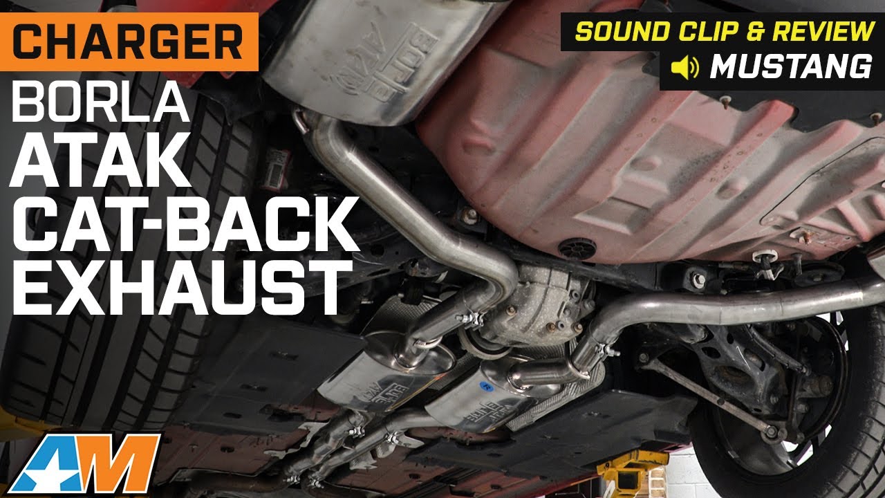 2015-2023 HEMI Charger Borla ATAK Cat-Back Exhaust Review & Sound Clip