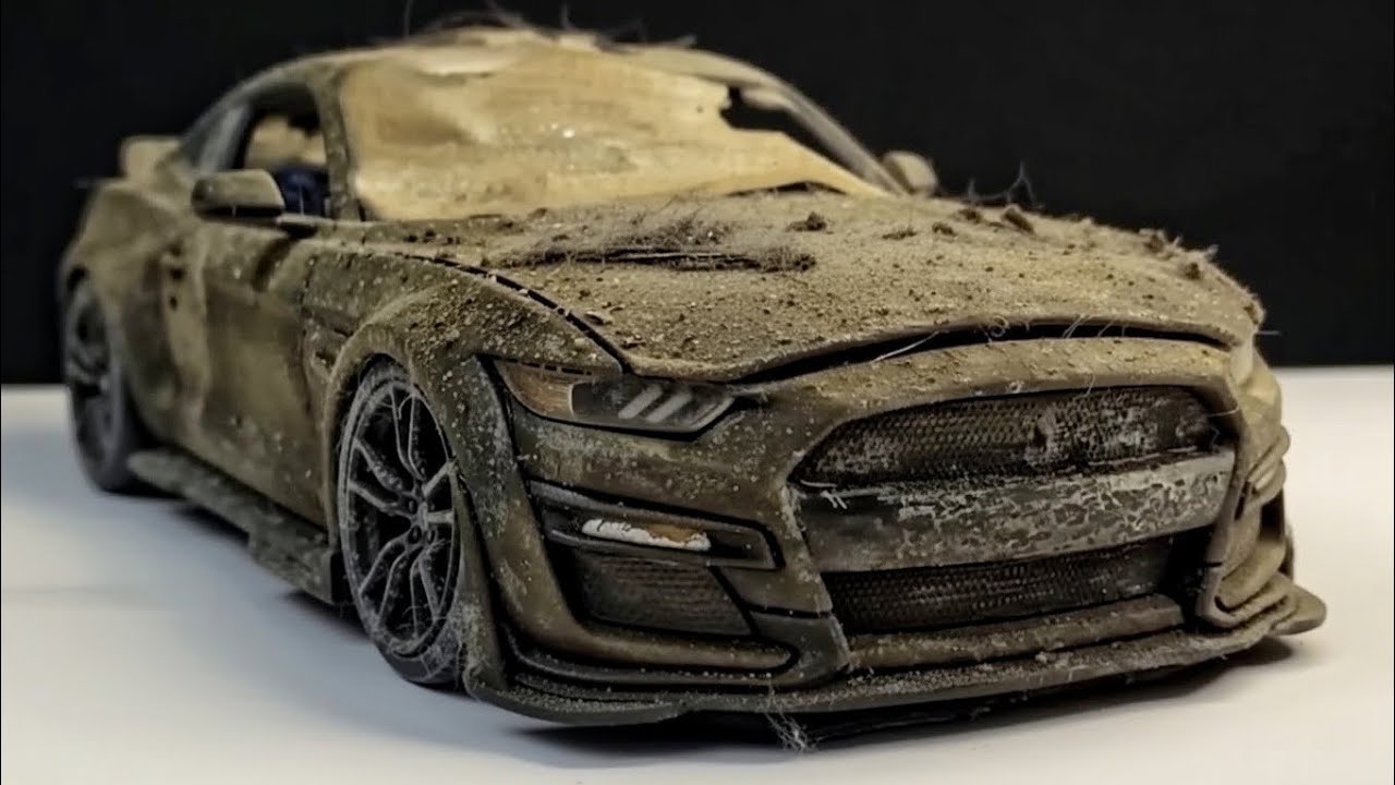 Abandoned Mustang Shelby GT500 Model — Full Restoration