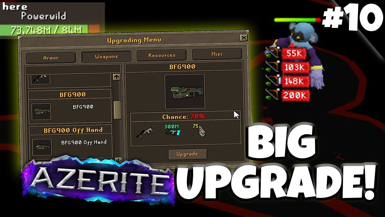 350 HOURS FOR THIS UPGRADE! (500$ + GIVEAWAY) Azerite rsps ironman EP 10