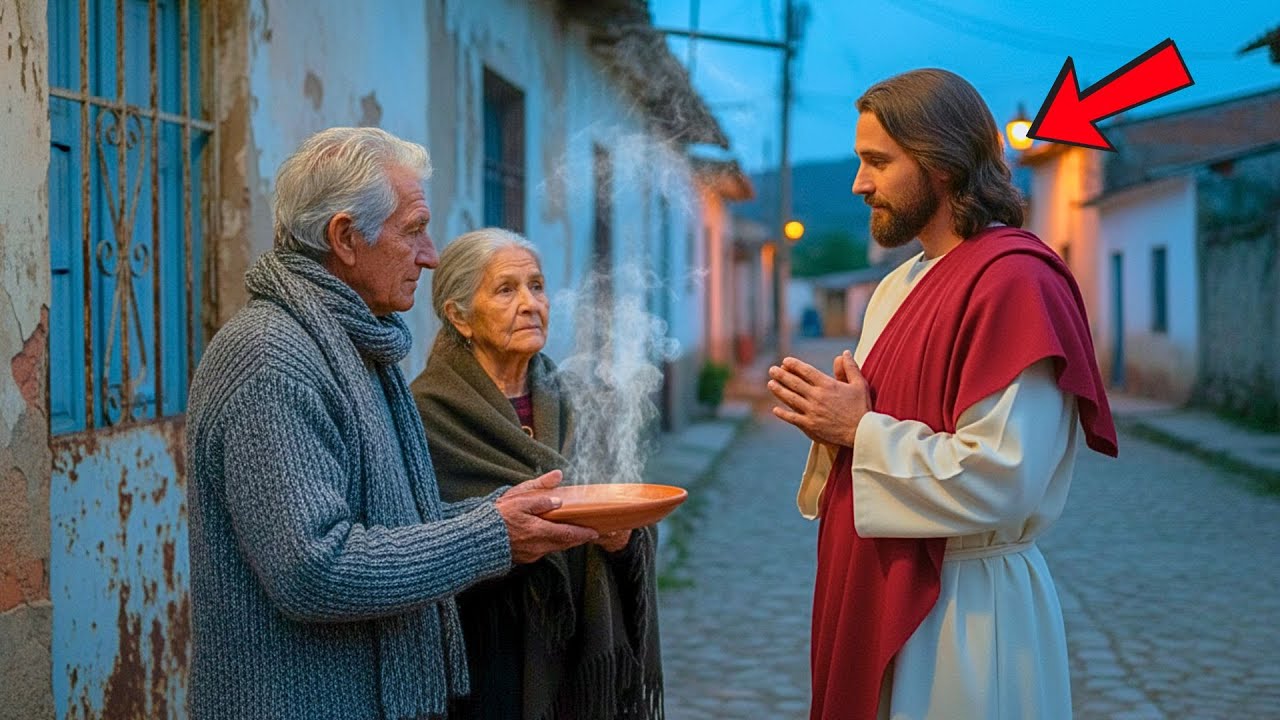 ABANDONED ELDERLY COUPLE GAVE THEIR LAST MEAL TO A STRANGER ON CHRISTMAS… IT WAS JESUS