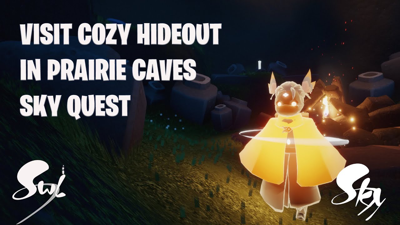 Visit Cozy Hideout in Prairie Caves | Daily Quest | Sky Children of The Light