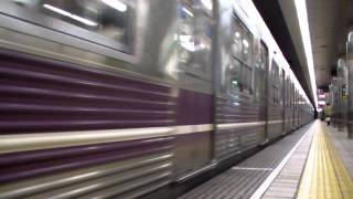 大阪市営地下鉄谷町線　30系3093F文の里行き　谷町4丁目発車