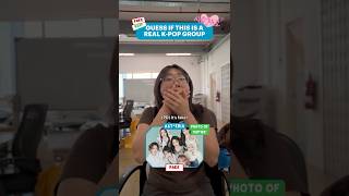 Guess If This Is A Real K-Pop Group #kpop #celebrity #lifeattsl