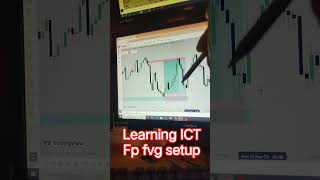 FP FVG SETUP ICT LEARNING || LEGIT ICT || #forexgold #trading #currencytradingtips #ict #stockmarket