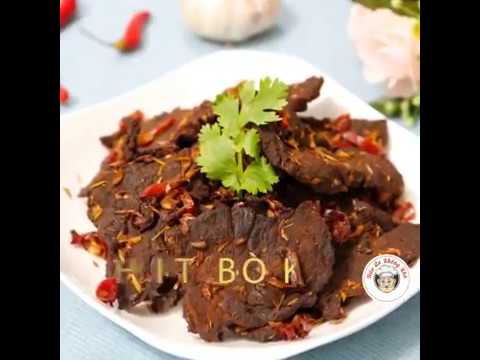 Video Cách làm THỊT BÒ KHÔ MIẾNG ngon đúng chuẩn - youtube