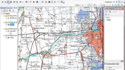GIS DATA Video study Part 10   GIS in Khmer IArcMap   YouTube